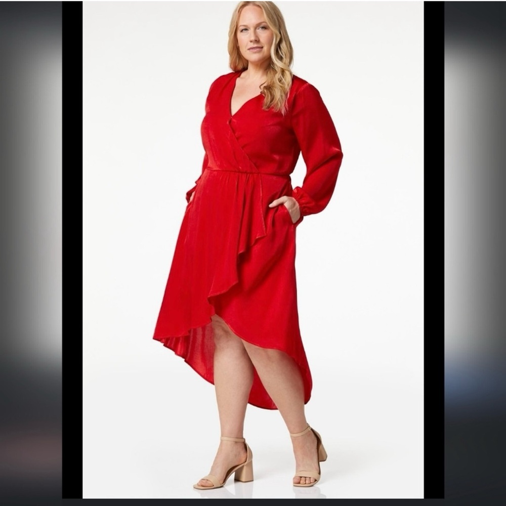 NWT Red Cato Hi/Lo Dress